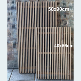 Houten badmat teakhout klein (40x56cm)