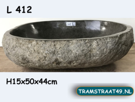 Natural stone sink L412 (50x40cm)