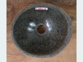 Pompbak toilet natuursteen C885 (26x23cm)