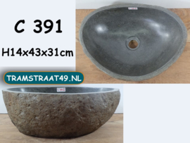 Waskom natuursteen C391 (43x31cm)