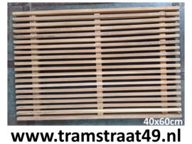 Houten badmat teakhout klein (40x60cm)