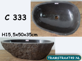 Riviersteen waskom C333 (50x35cm)