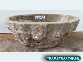 Marmeren fontein toilet kleurig  IC207 (30x21cm)