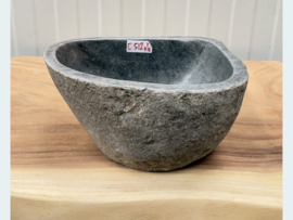 Pompbak wc riviersteen C512 (25x18cm)