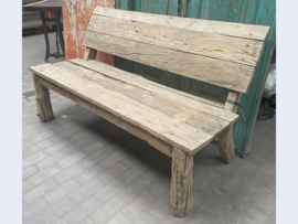 Teak hout bank / tuinbank