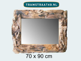 spiegel driftwood 70x90 cm