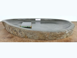 Natuursteen platte schaal groot P645 (56x41cm)