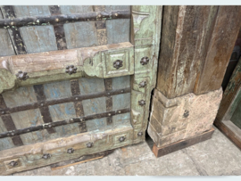 Grote oude poort teak hout N154