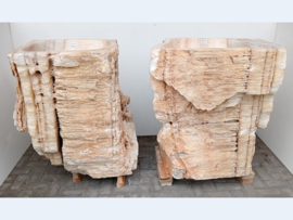 Set staande waskom onyx YM25
