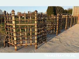 Sierlijk balkonhekwerk uit ijzer