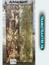 Hoge smalle deur antiek / kastdeur N144-60
