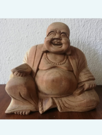 Chinese lachende boeddha beeldje HB22 (16 cm)