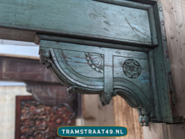 Plafondbalk van oud teak