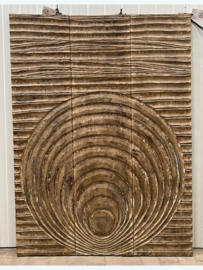 Wandpanelen suar hout laag PP04 (H141x105cm)