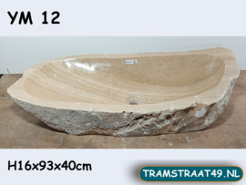 Onyx lange waskom YM12 (93x40cm)