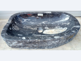 Waskom ammoniet fossiel MA5 (57x34cm)
