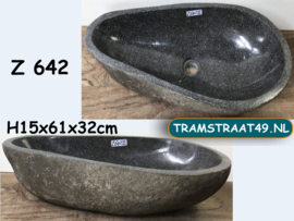 Badkamer wasbak trog Z642 (61x32cm)