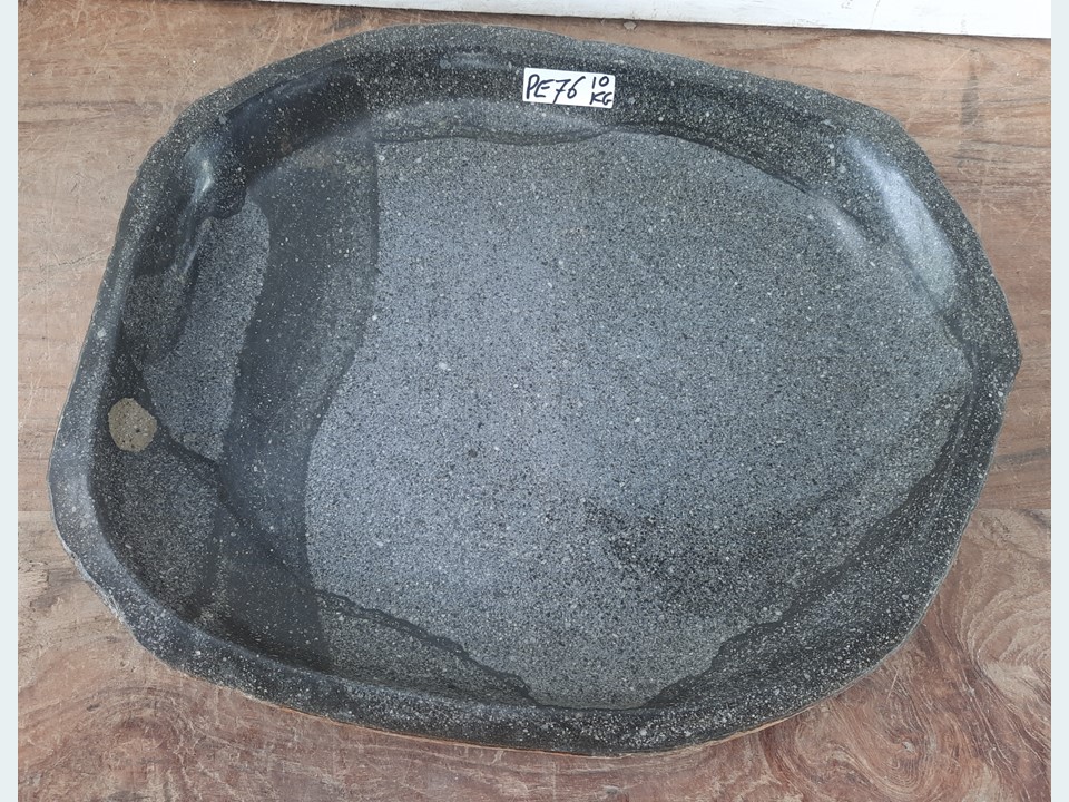 Vogeldrinkschaal natuursteen PE76 (45x37cm)
