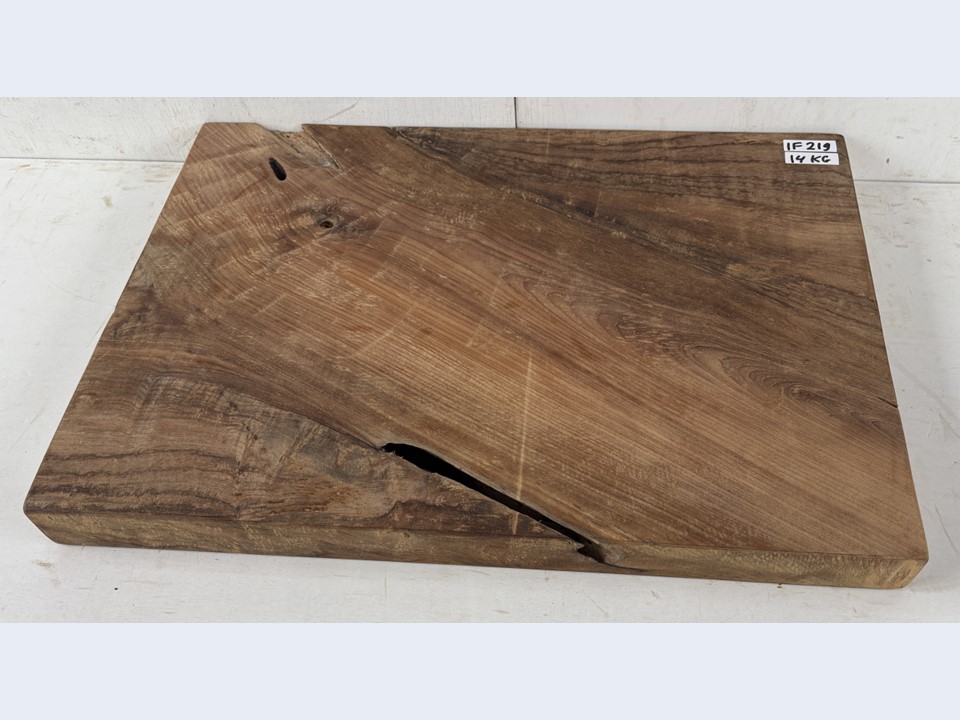 Opzet plank teak wortel voor waskom IF219 (65x48cm)
