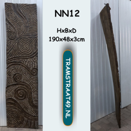 Wanddecoratie houtsnijwerk NN12