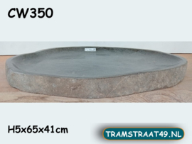 Stone big birdbath CW350 (65x41cm)