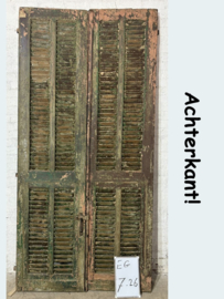 Franse hoge luiken EG7-26 (set van 2 luiken)