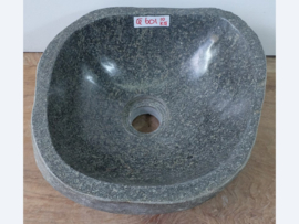 Natuursteen wasbakje (29x27cm)