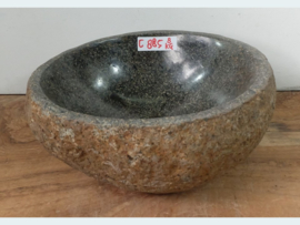Pompbak toilet natuursteen C885 (26x23cm)