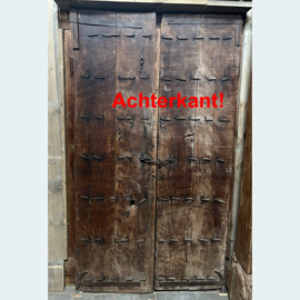 Hoge antieke deur  teakhout TN132