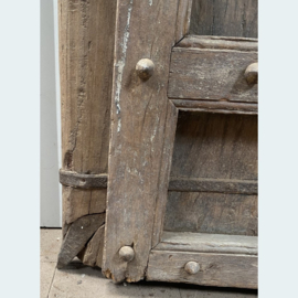 Oude deur teakhout TN1-149 (H190x118cm)