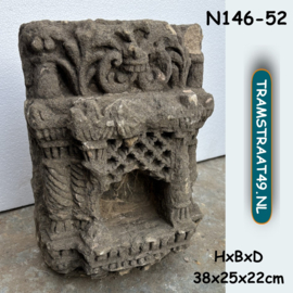Tealight holder temple stone N146-52