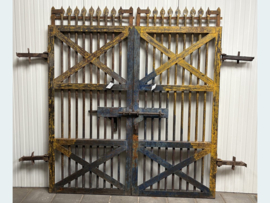 Tuinpoort ijzeren 200 cm hoog NW03