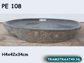 Vogelbad natuursteen PE108 (42x34cm)