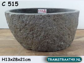 Stone sink for toilet C515 (28x21cm)