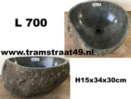 Natural stone small sink (34x30cm)