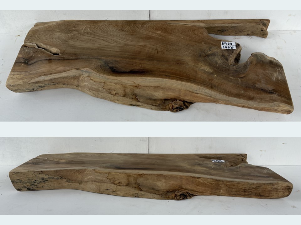 Teak wortel plank IF123 (92x40cm)