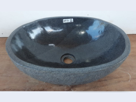 Rots riviersteen pompbak MP13 (45x36cm)