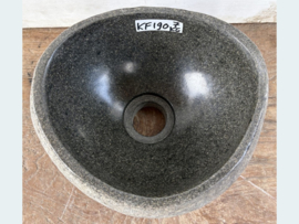 Toilet fonteintje riviersteen KF190 (25x22cm)