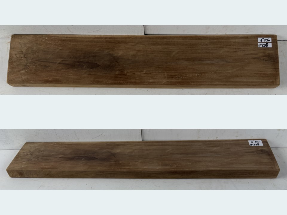 Smalle plank van teak hout IF238 (101x20cm)