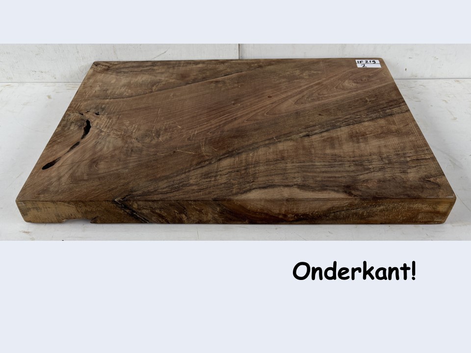 Opzet plank teak wortel voor waskom IF219 (65x48cm)