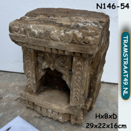 Vintage huisaltaar zandsteen N146-54