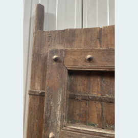 Oude deur teakhout TN1-149 (H190x118cm)