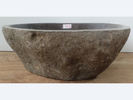 Natuursteen wasbak middel C343 (45x34cm)