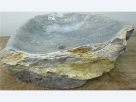 Natuurlijke stenen wasbak K13 (50x40cm)