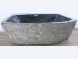 Riviersteen keuken wasbak F531 (59,5x49cm)