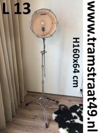 Drumstel vloerlamp - muziekinstrument lamp
