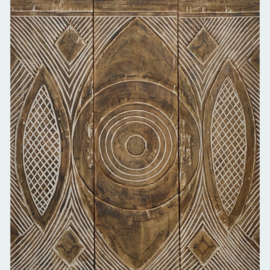 Houtsnijwerk lage paneel TM77 (H141 cm)