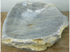 Natuurlijke stenen wasbak K13 (50x40cm)