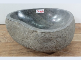 Natural stone small sink C444 (28x25cm)