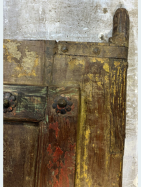 Hoge antieke deur teakhout N144-97